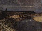 Isaac Levitan Stille oil on canvas